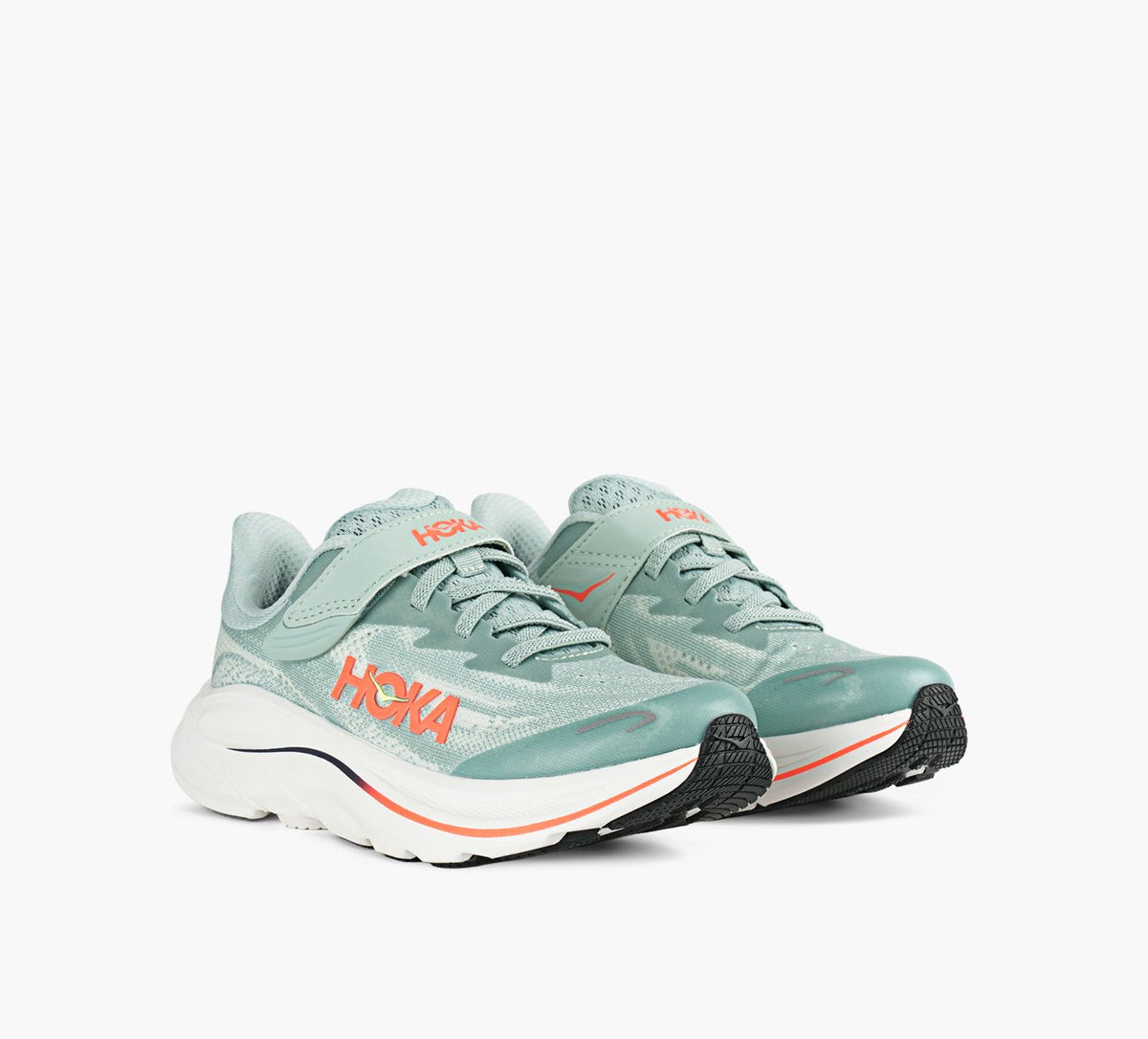 HOKA CLIFTON10 en VERT vue 2