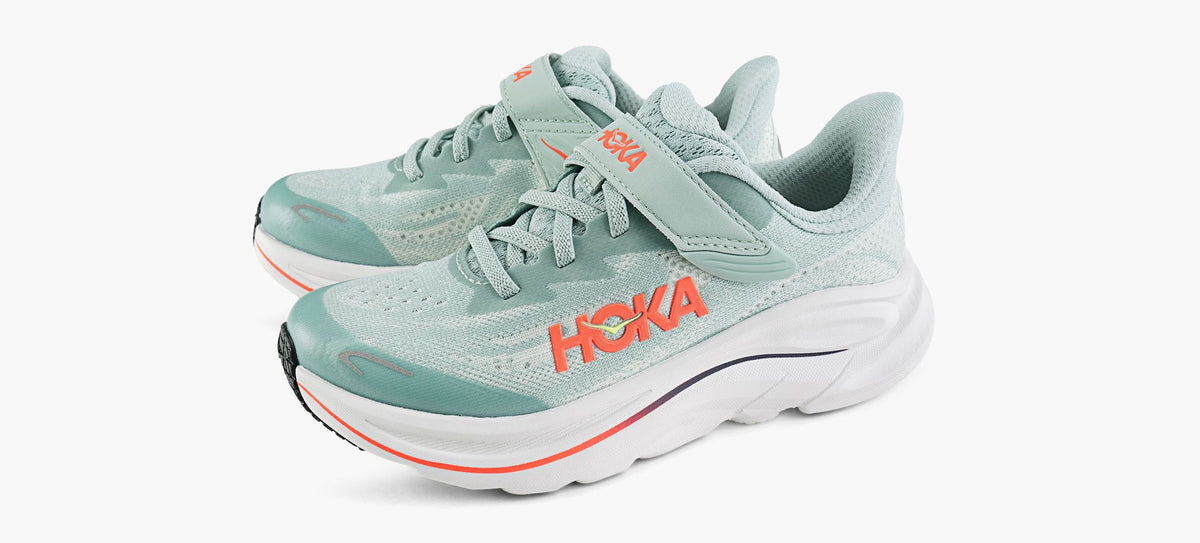 HOKA CLIFTON10 en VERT vue 4