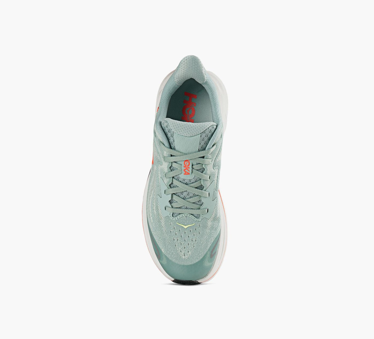 HOKA CLIFTON10 en VERT vue 1c