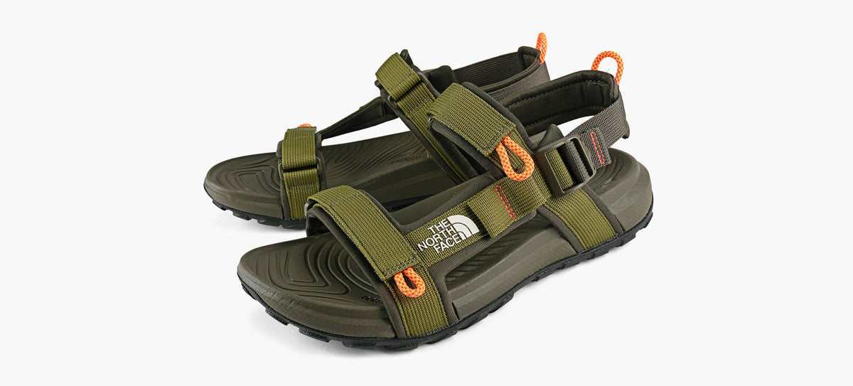 THE NORTH FACE EXPLORECAMPSANDAL in GREEN view 4