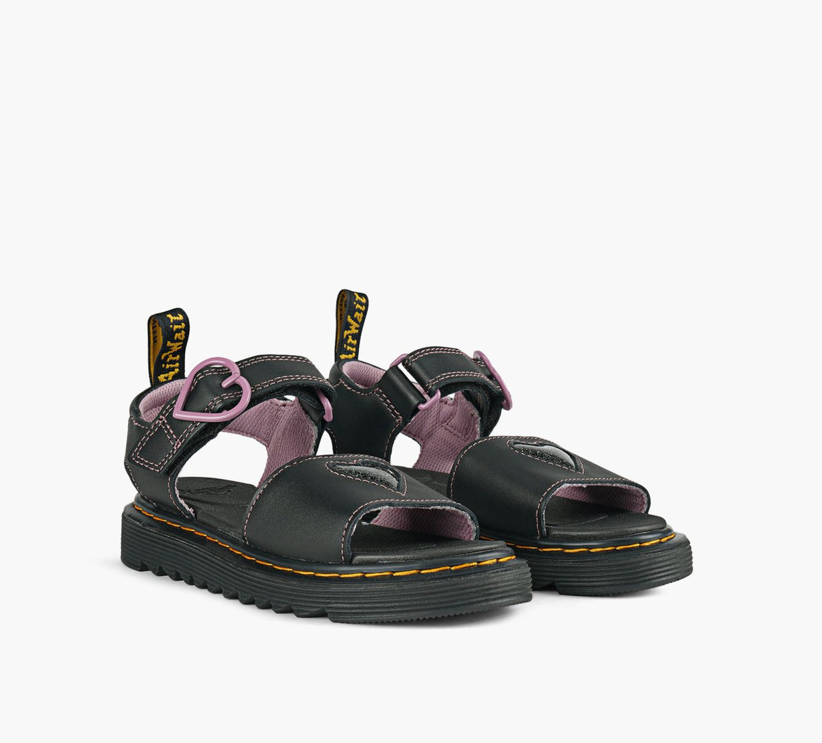 DR. MARTENS MARLOWECOEURS en NOIR vue 2