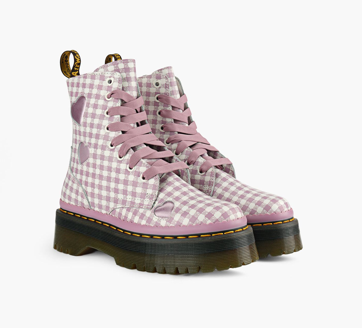 DR. MARTENS JADONHEART in LIGHT PINK view 2