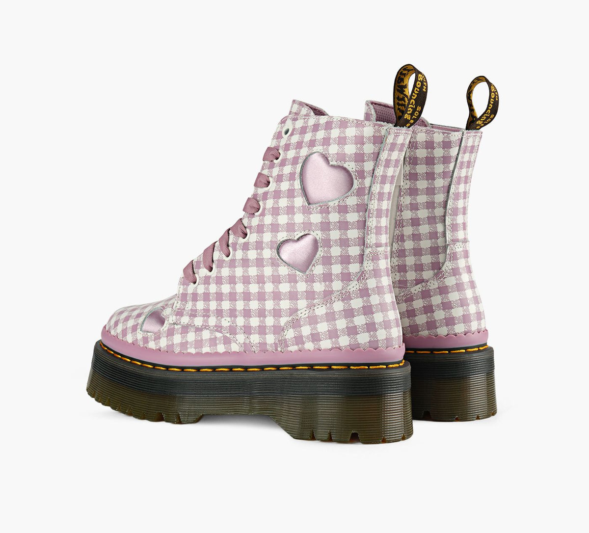 DR. MARTENS JADONHEART in LIGHT PINK view 3