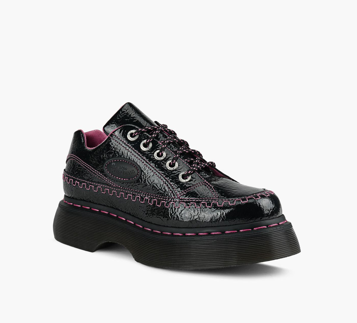 DR. MARTENS BUZZ5OEILLETS en NOIR vue 2