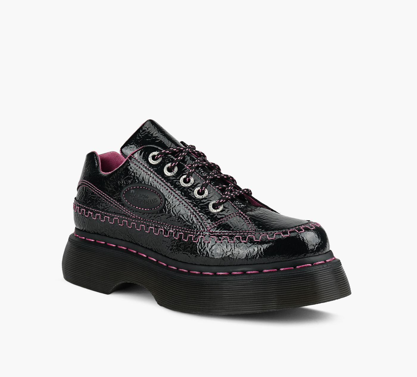 DR. MARTENS BUZZ5EYE in BLACK view 2