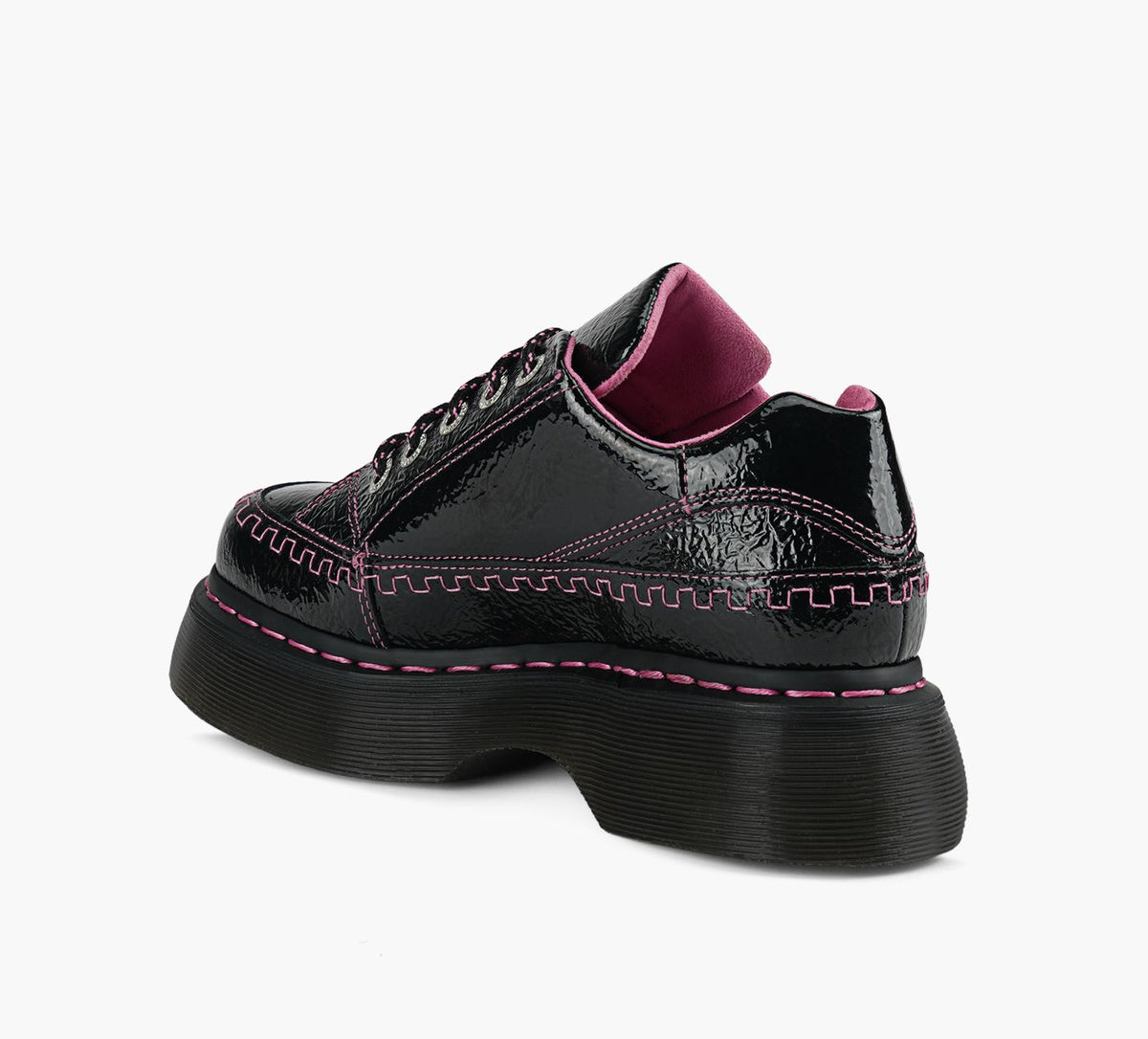 DR. MARTENS BUZZ5OEILLETS en NOIR vue 3