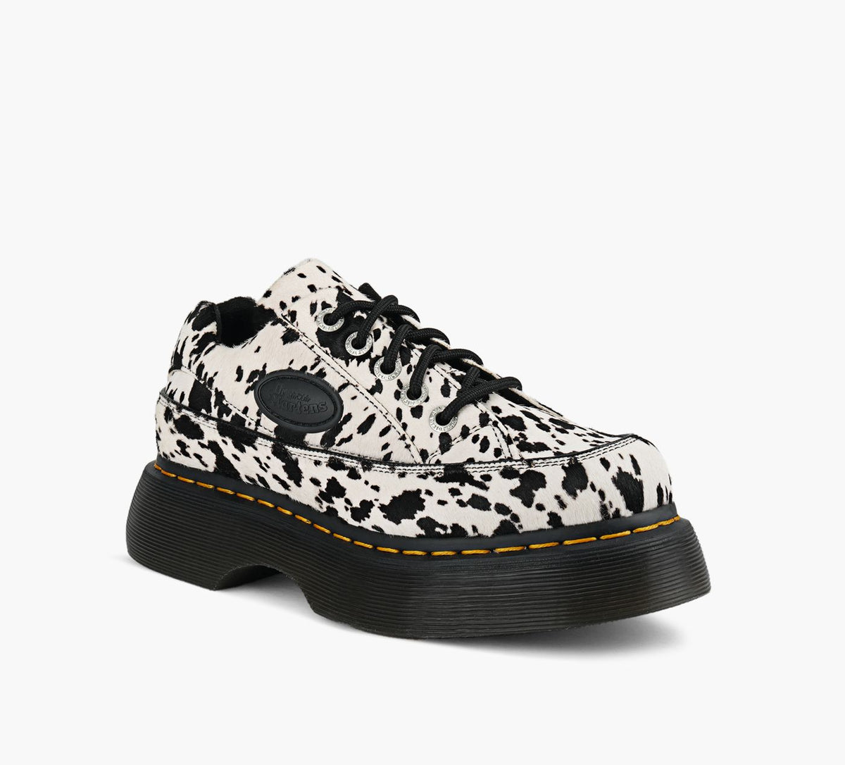 DR. MARTENS BUZZ5OEILLETS en NOIR vue 2