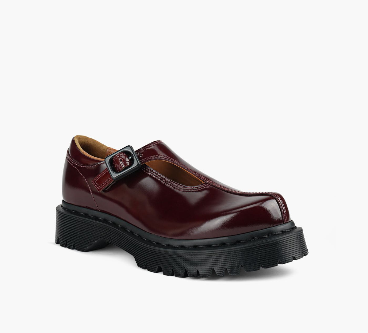 DR. MARTENS REJENAMJ in BURGUNDY view 2