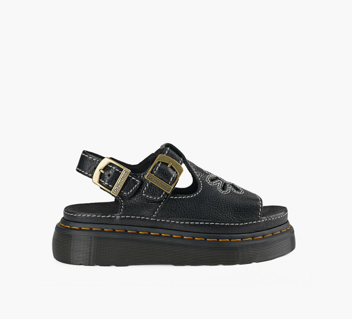 DR. MARTENS DUNNETFLOWER in BLACK