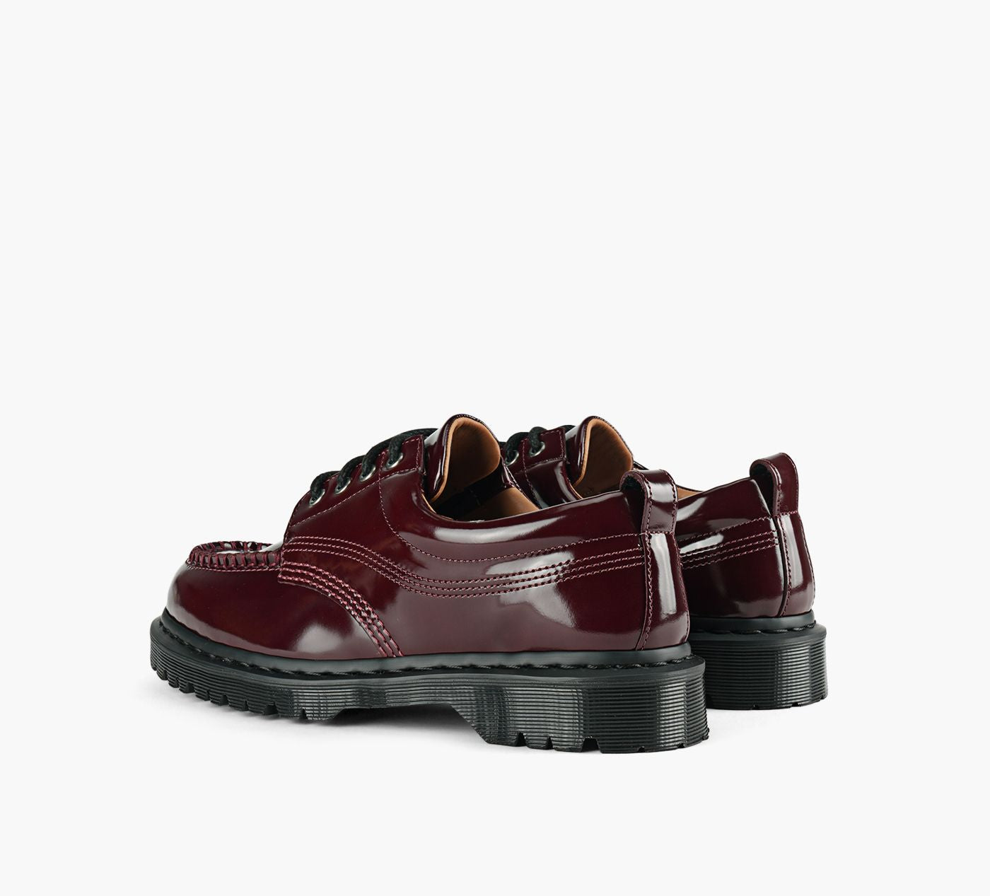 DR. MARTENS LOWELL in BURGUNDY view 3