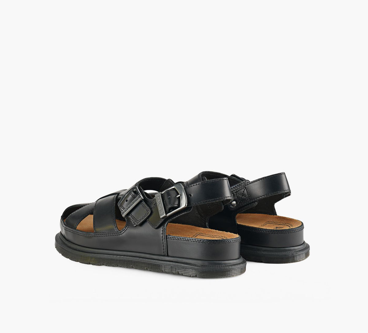 DR. MARTENS SANDALEARCHIVE en NOIR vue 3