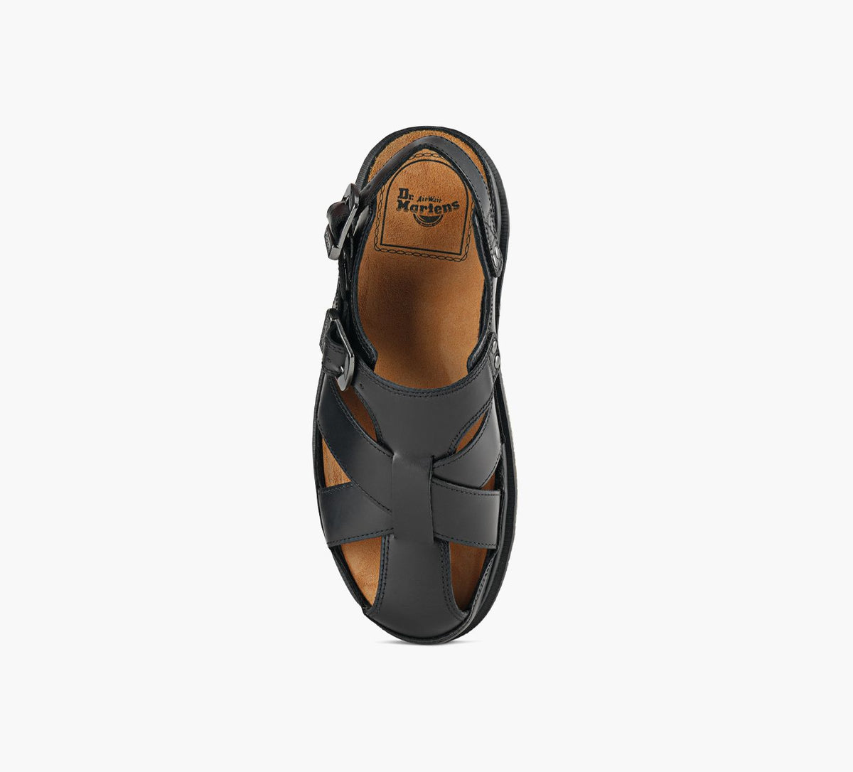 DR. MARTENS SANDALEARCHIVE en NOIR vue 1c