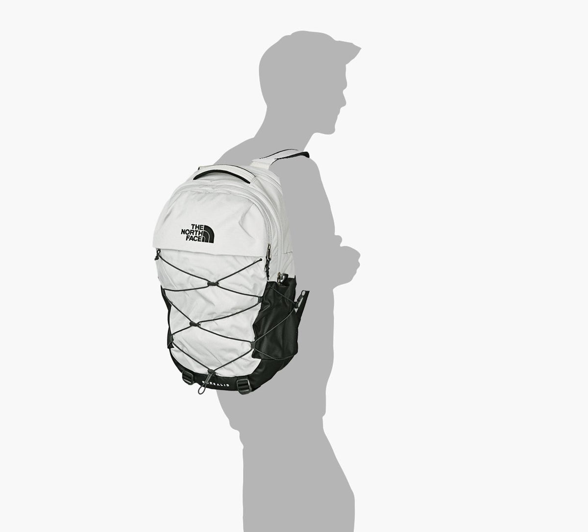 THE NORTH FACE SACDOSBOREALIS en GRIS vue 4