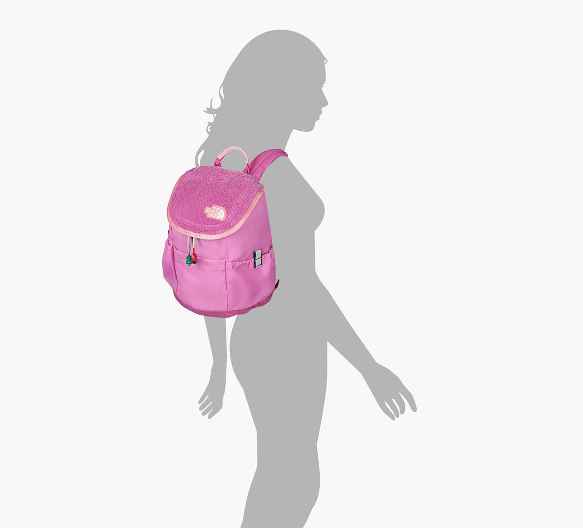 THE NORTH FACE SACDOSMINIEXPLORER en FUCHSIA vue 4
