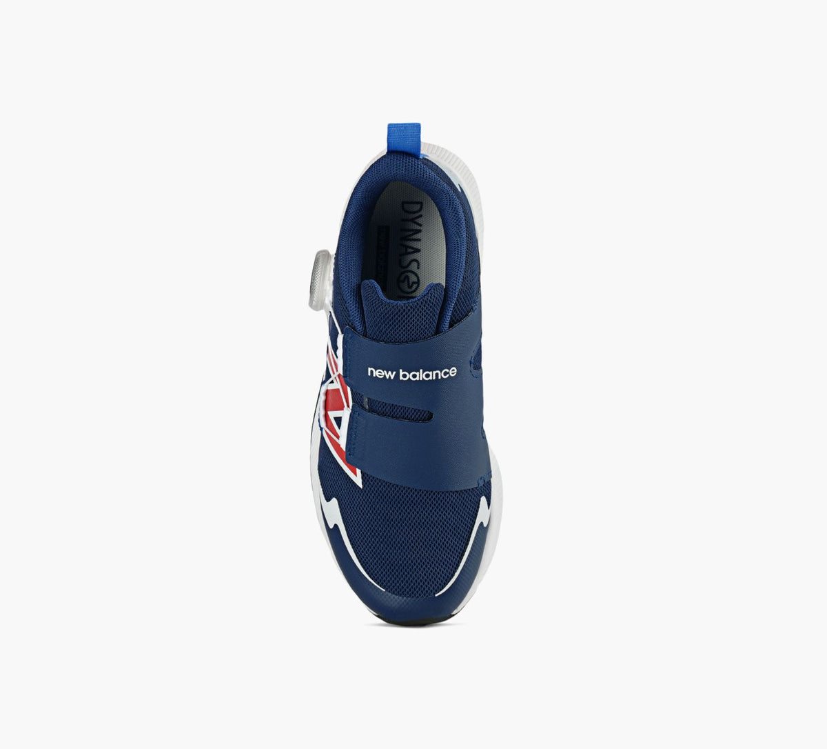 NEW BALANCE BASKETDYNASOFTREVEALV4BOA en BLEU vue 1c