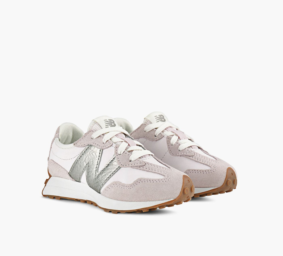 NEW BALANCE 327 en BLANC vue 2
