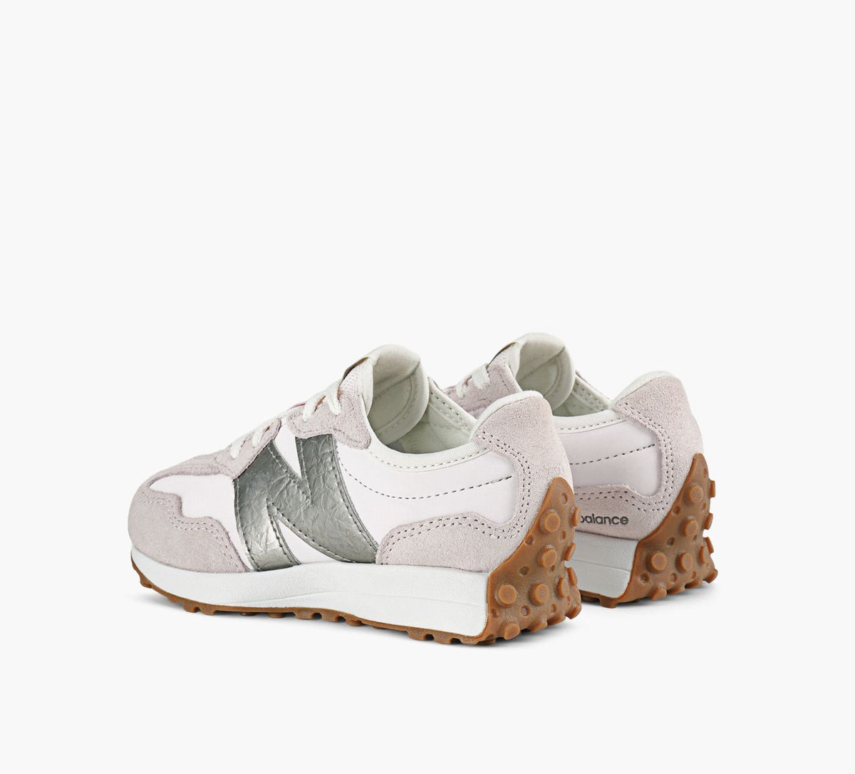 NEW BALANCE 327 en BLANC vue 3