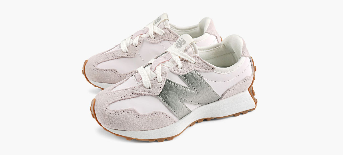 NEW BALANCE 327 en BLANC vue 4