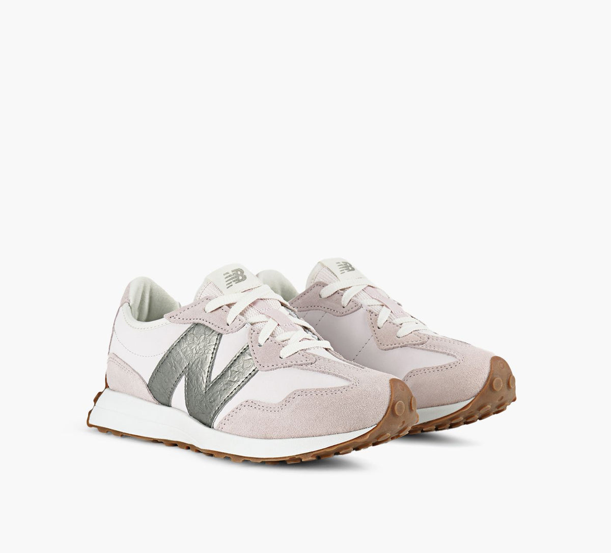 NEW BALANCE 327 en BLANC vue 2