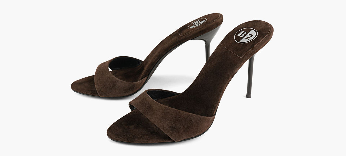 B2 PIAZZAHEEL in BROWN view 4
