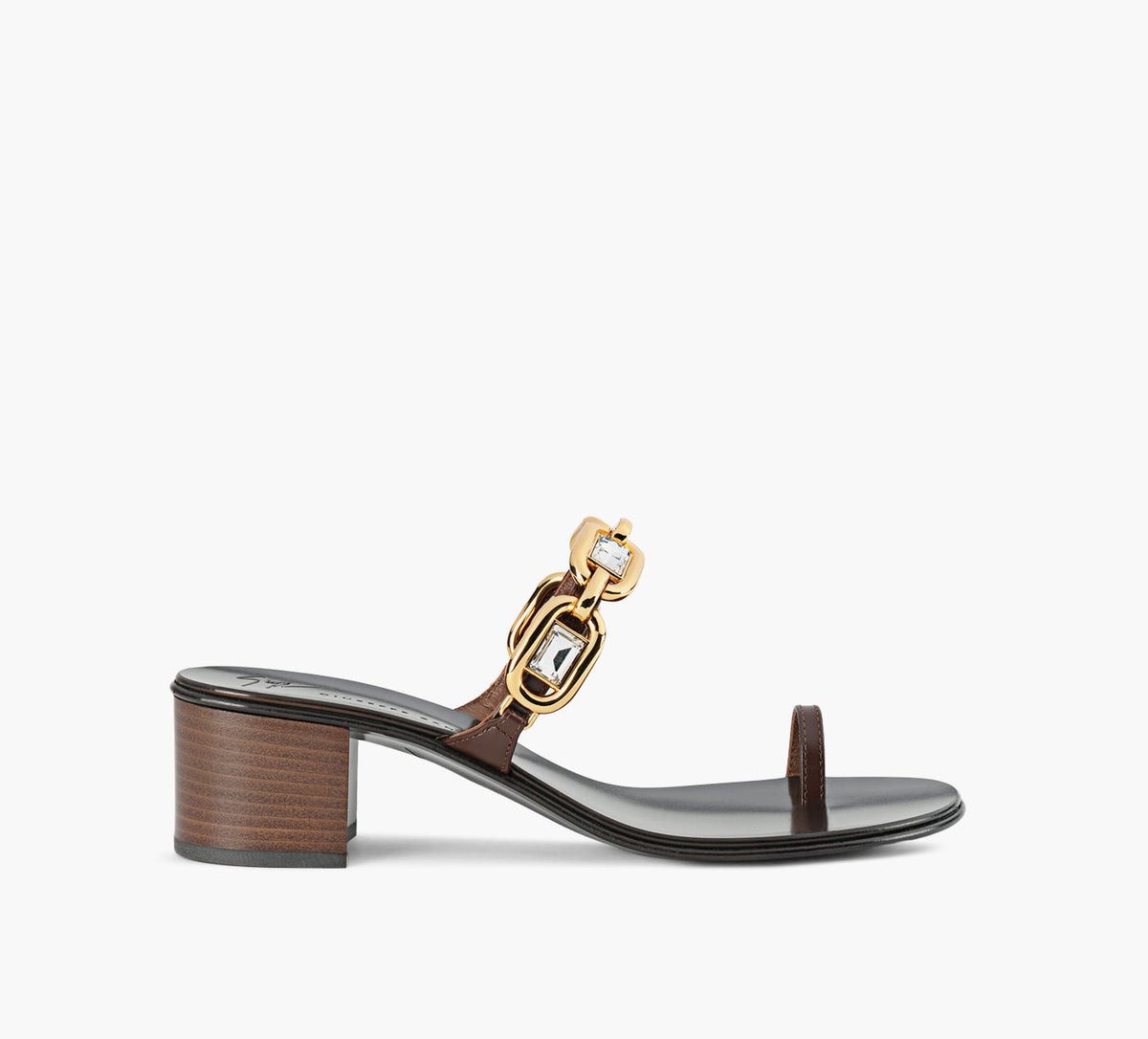 GIUSEPPE ZANOTTI INSOMNYATOELOOP in BROWN
