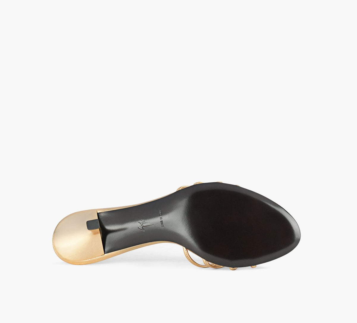 GIUSEPPE ZANOTTI ORCHIDCRYSTALMULE in GOLD view 6
