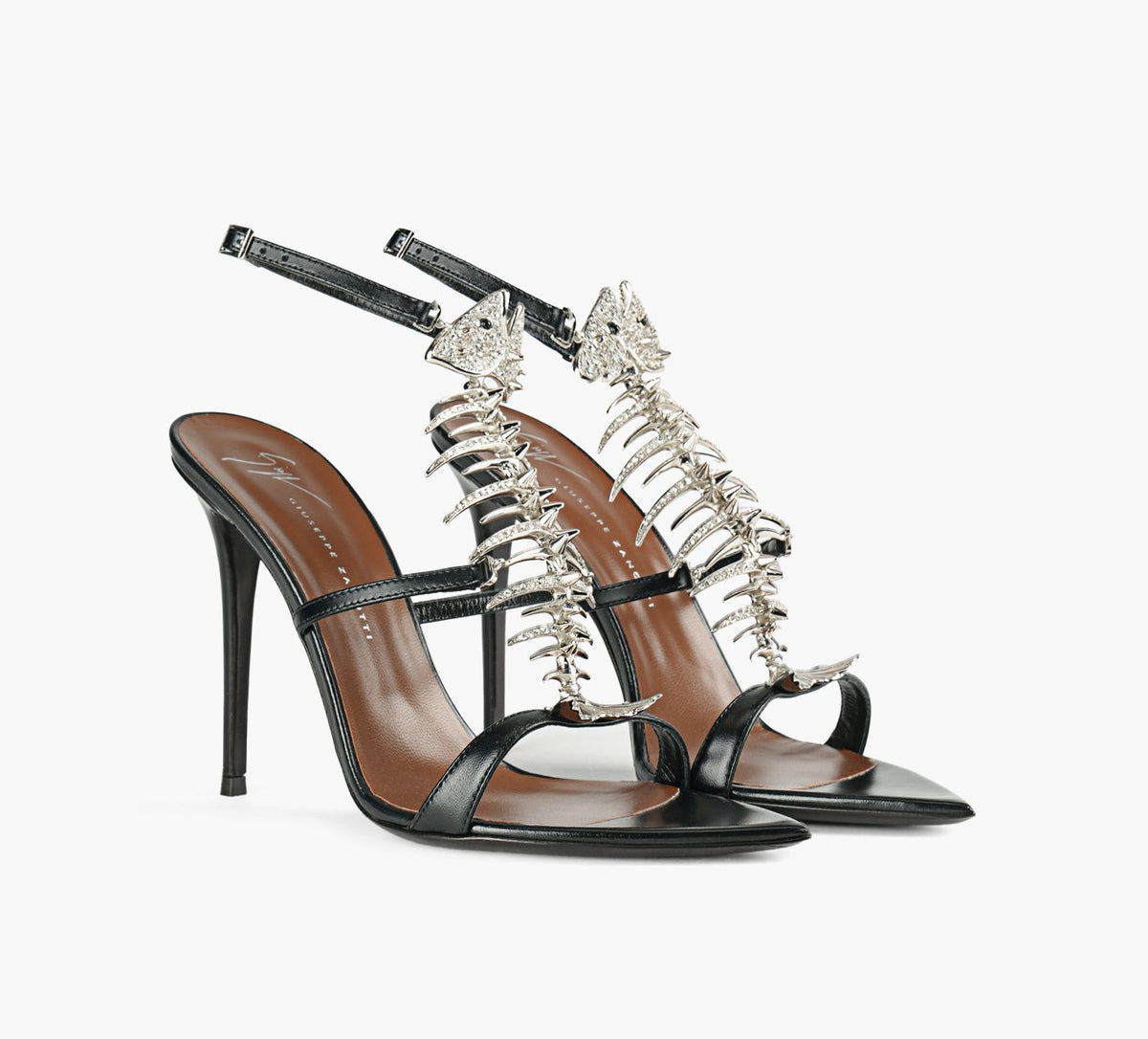 GIUSEPPE ZANOTTI SLIM105 en NOIR vue 2