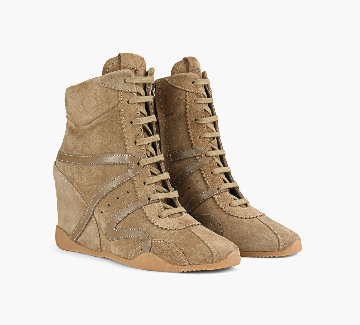 GIUSEPPE ZANOTTI BASKETCOMPENSETOP en BEIGE vue 2