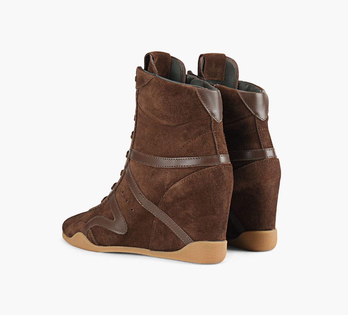 GIUSEPPE ZANOTTI TOPWEDGE in BROWN view 3