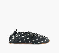 GANNI BALLERINEAVECILLETSLACER en NOIR