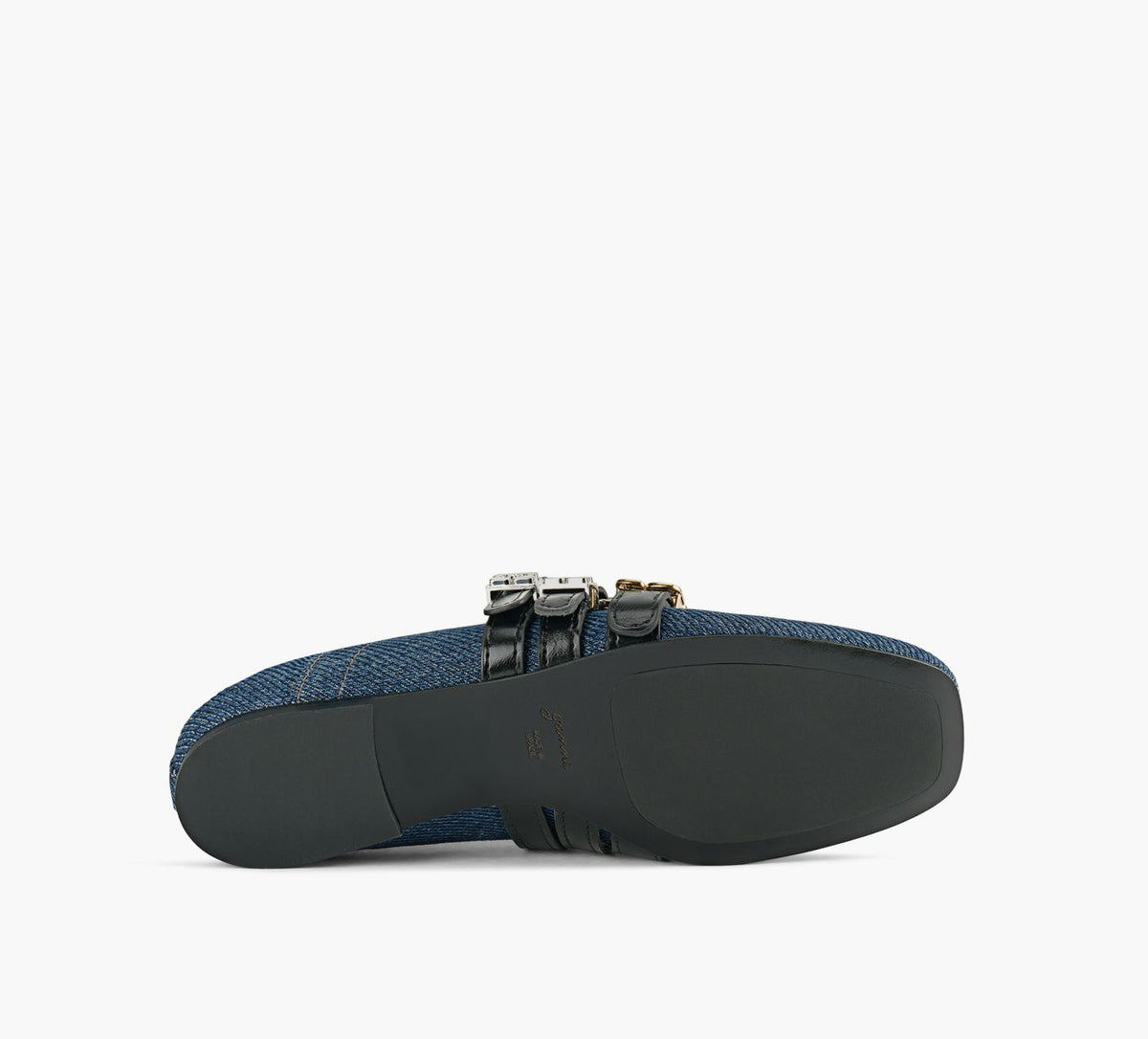 GANNI BALLERINEMARYJANE en BLEU vue 6