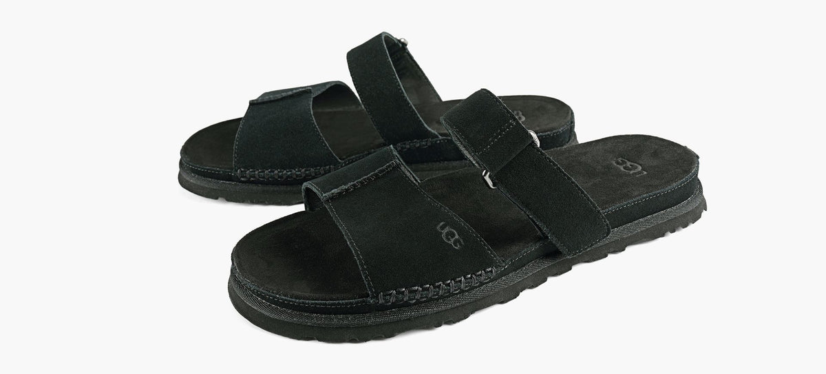UGG GOLDENGAZESLIDE in BLACK view 4