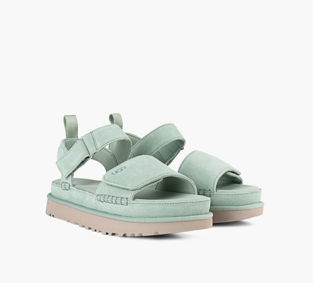 UGG SANDALEGOLDENSTAR en VERT vue 2