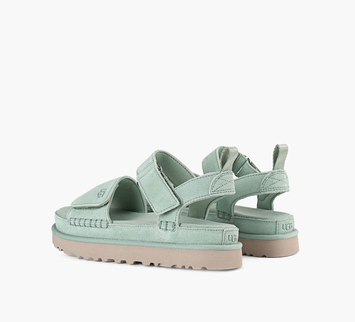 UGG SANDALEGOLDENSTAR en VERT vue 3