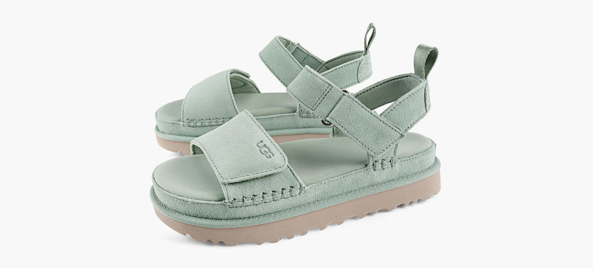 UGG SANDALEGOLDENSTAR en VERT vue 4