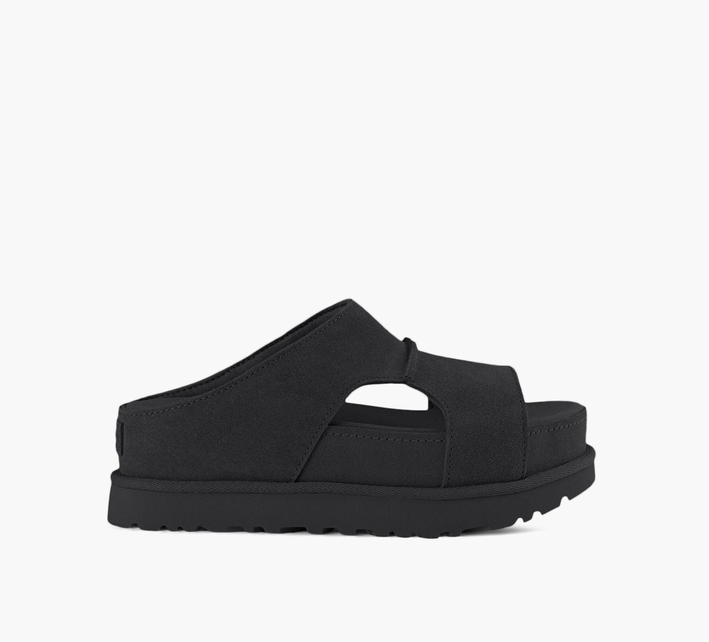 Ugg | GOLDENSTAR HI CUTOUT SLIDE | BLACK | Women – Browns Shoes