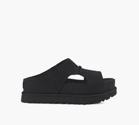 UGG GOLDENSTARHICUTOUTSLIDE in BLACK