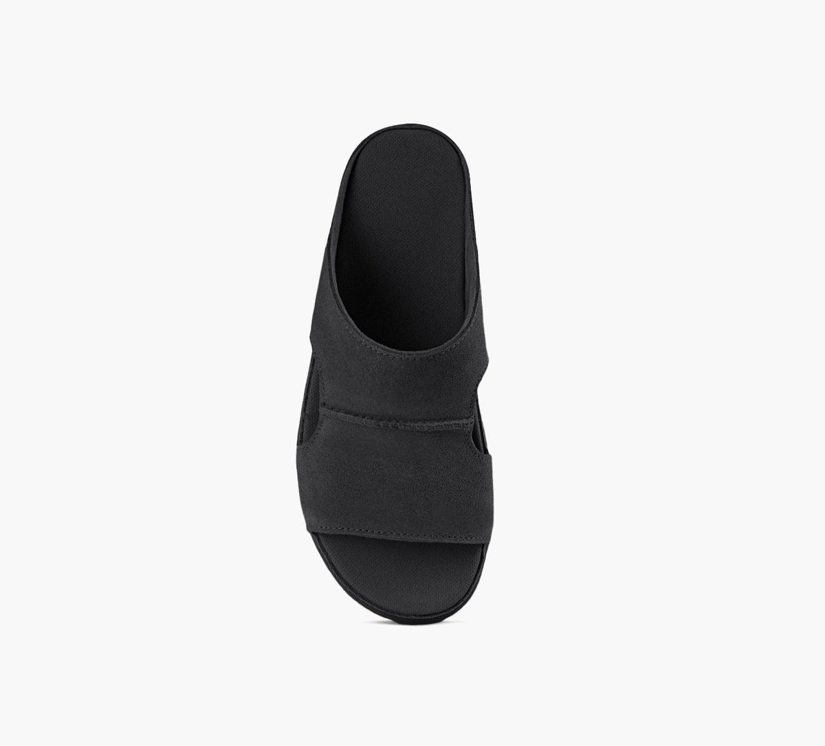 UGG GOLDENSTARHICUTOUTSLIDE in BLACK view 1c