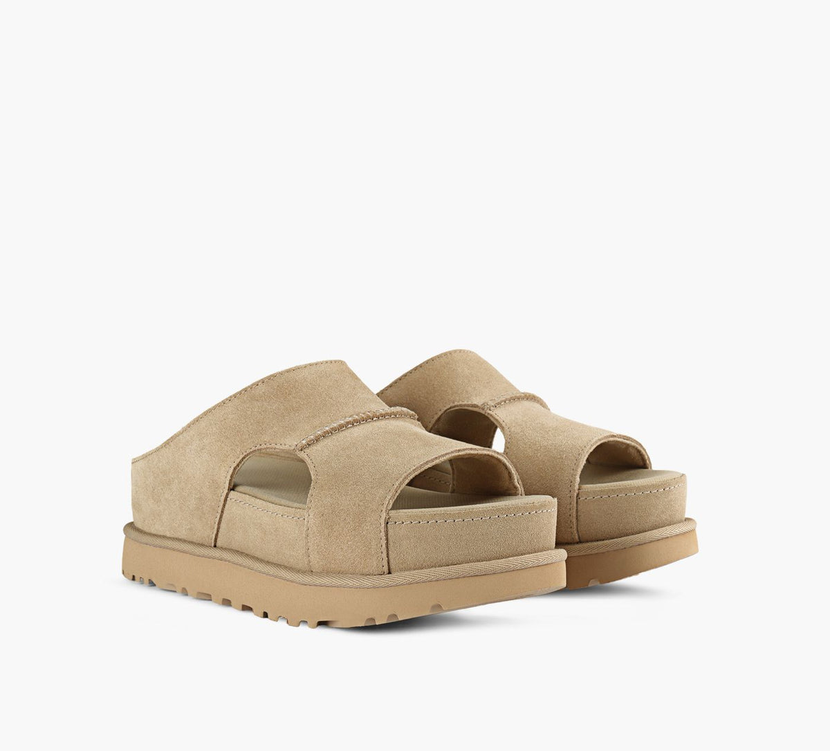 UGG SANDALEGOLDENSTARHICUTOUT en BEIGE vue 2