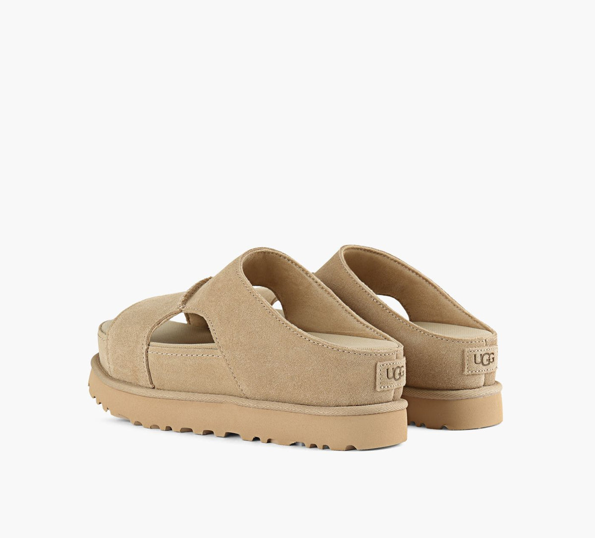 UGG SANDALEGOLDENSTARHICUTOUT en BEIGE vue 3