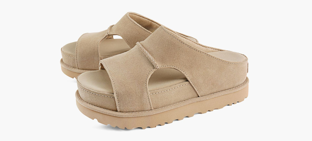 UGG SANDALEGOLDENSTARHICUTOUT en BEIGE vue 4
