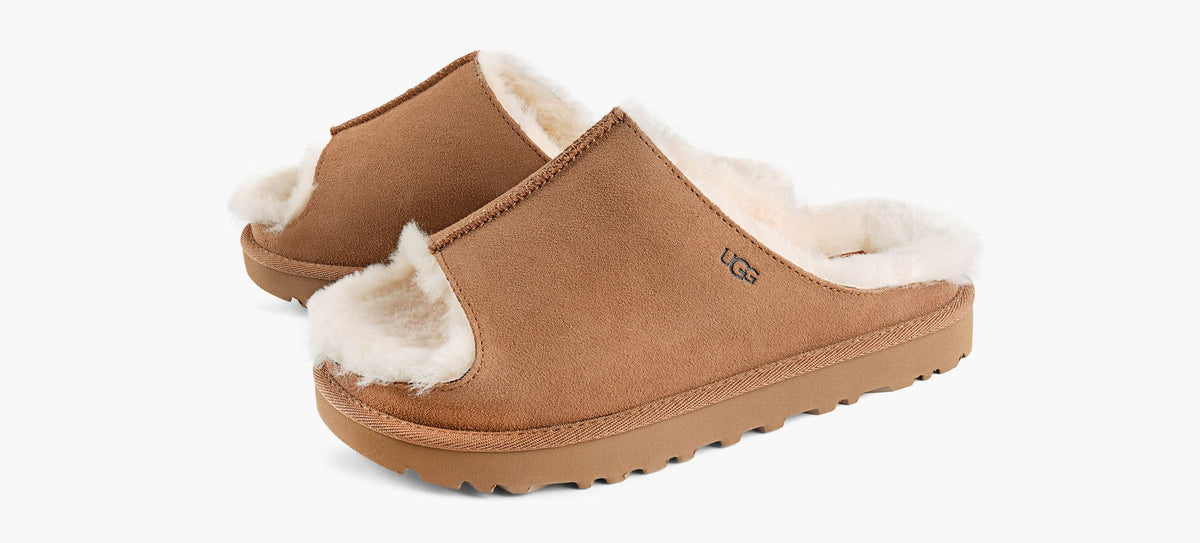 UGG GREENPORTSLIDE in TAN view 4