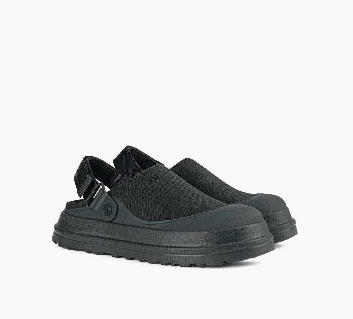 UGG MULEGOLDENGLOWCANVAS en NOIR vue 2