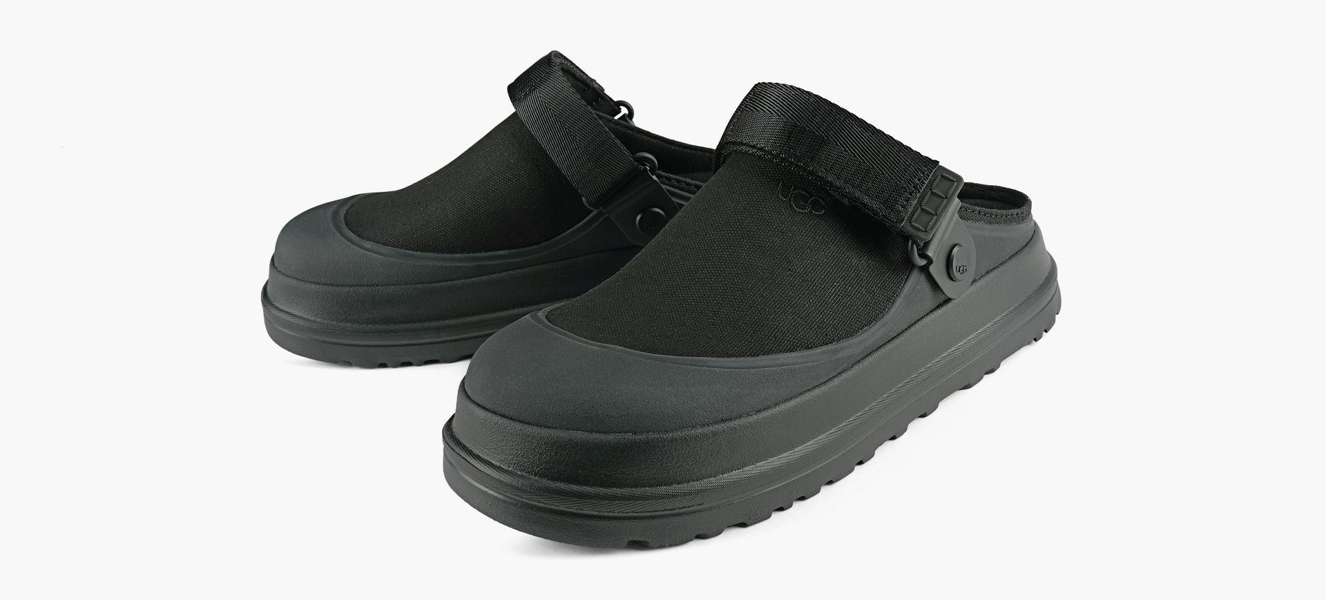 UGG MULEGOLDENGLOWCANVAS en NOIR vue 4