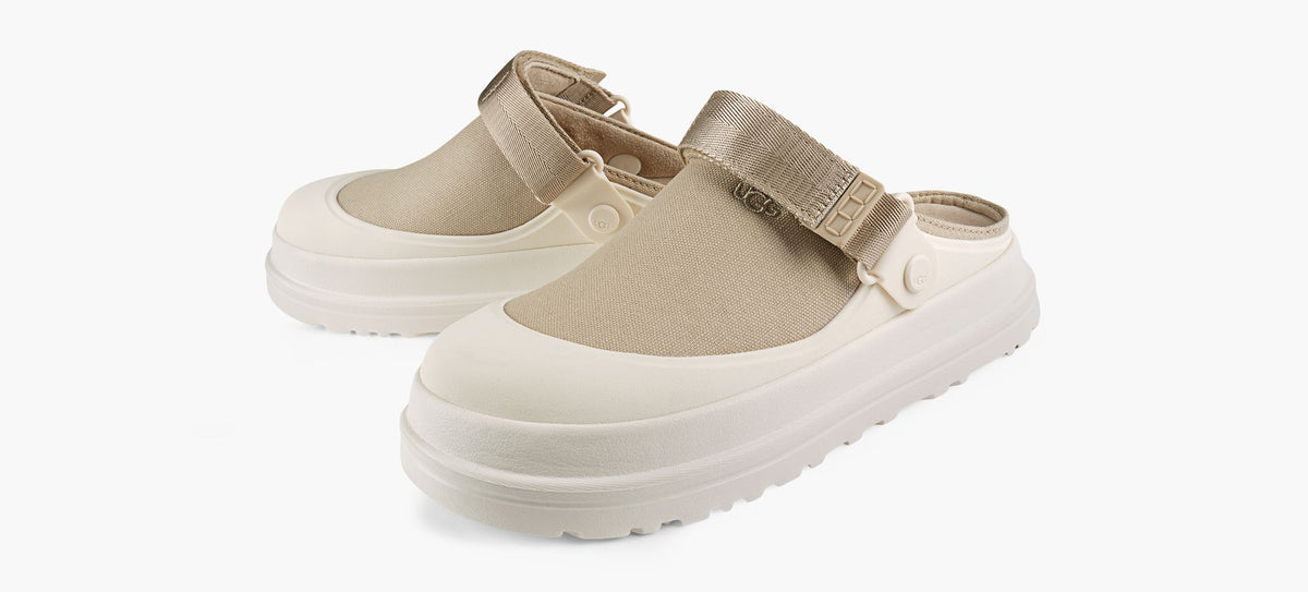 UGG MULEGOLDENGLOWCANVAS en BEIGE vue 4