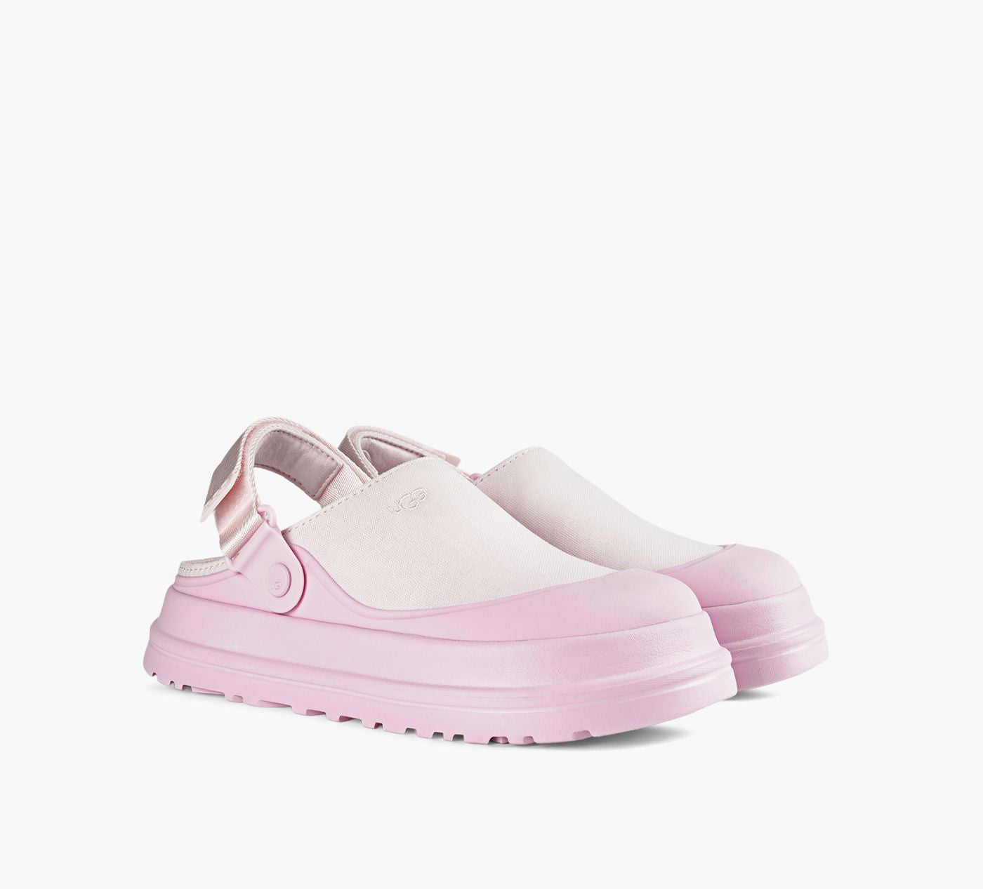 UGG GOLDENGLOWCANVASCLOG in LIGHT PINK view 2