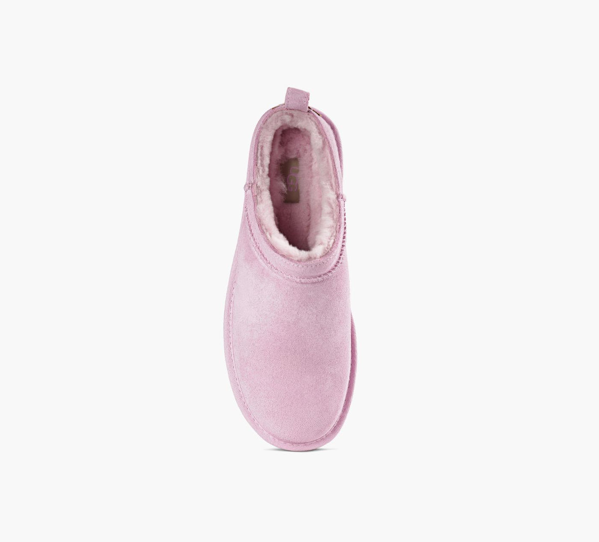 UGG MICROCLASSIC en ROSE PALE vue 1c