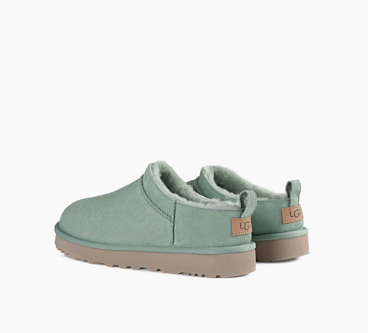 UGG CLASSICMICRO in GREEN view 3