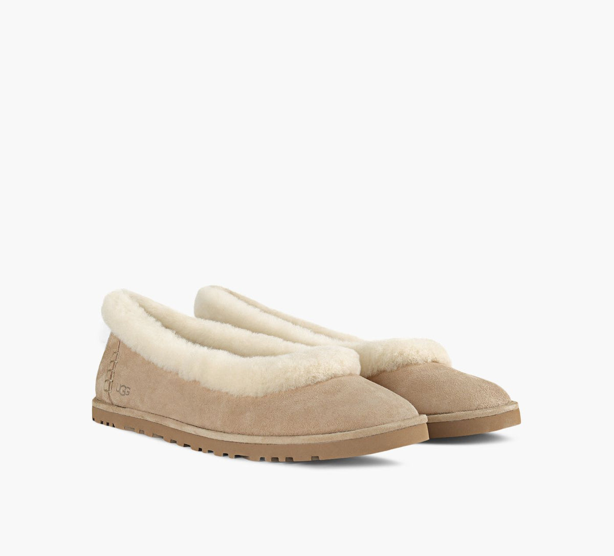 UGG BALLERINEZORA en BEIGE vue 2