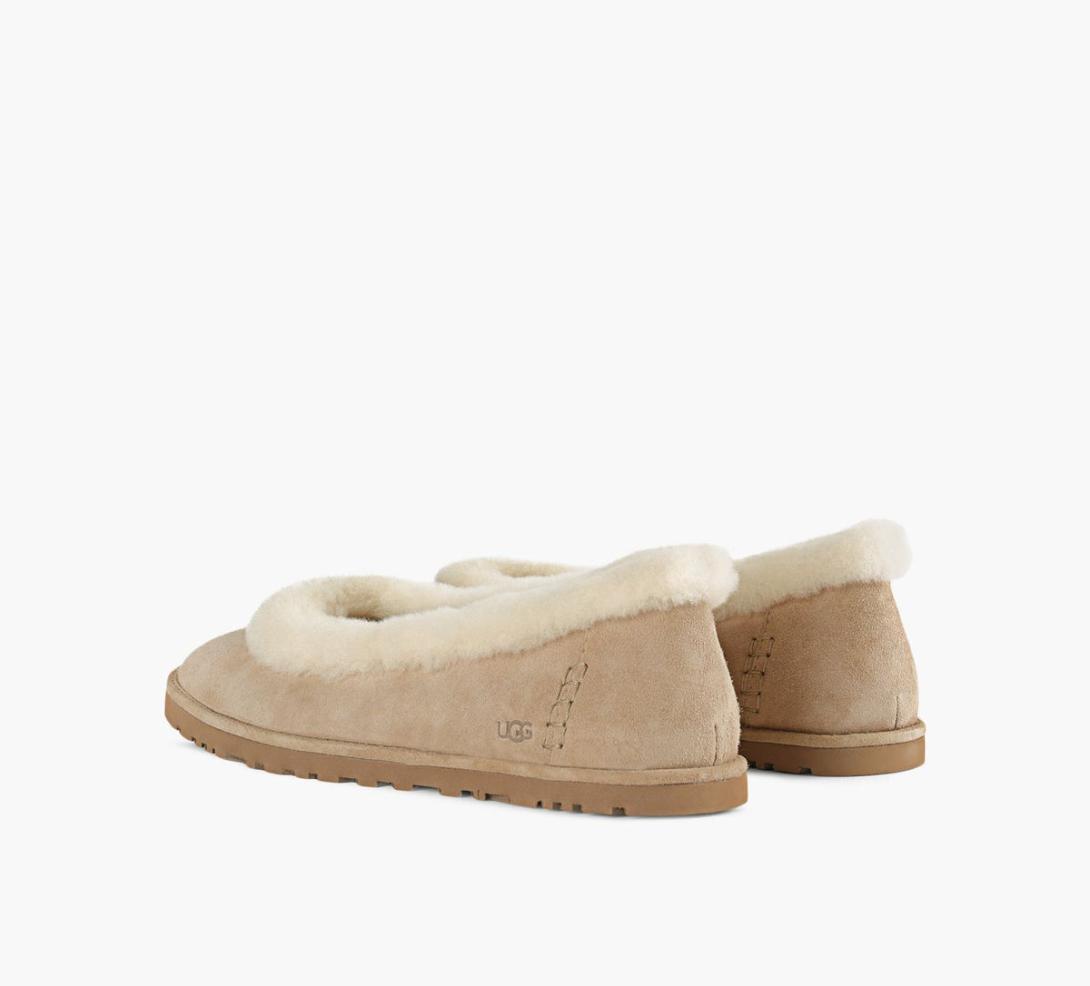 UGG BALLERINEZORA en BEIGE vue 3